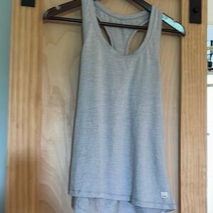 Vuori Soft Grey Sleeveless Tank Top
